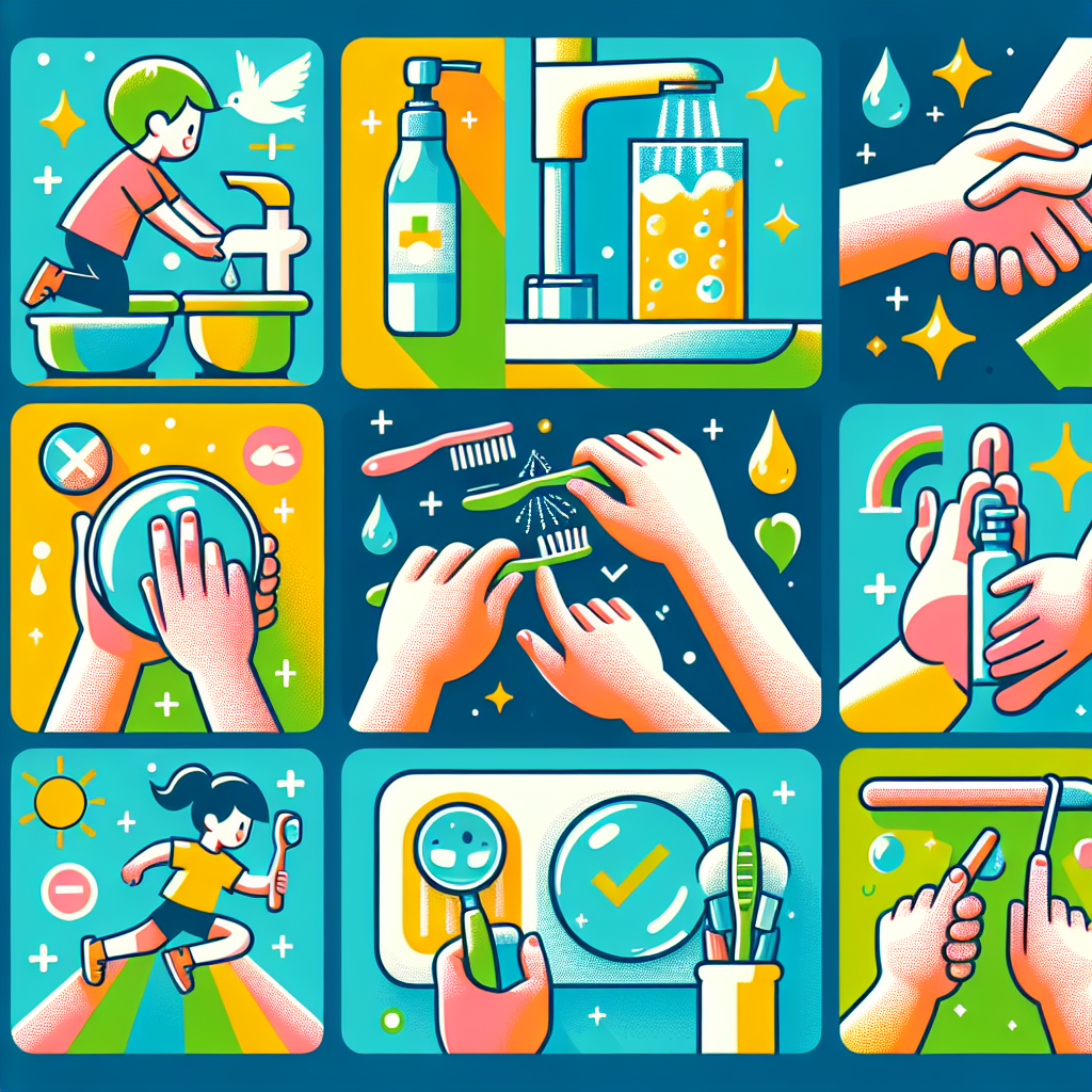 Ide Poster Hidup Bersih dan Sehat yang Mudah Digambar untuk Edukasi Anak