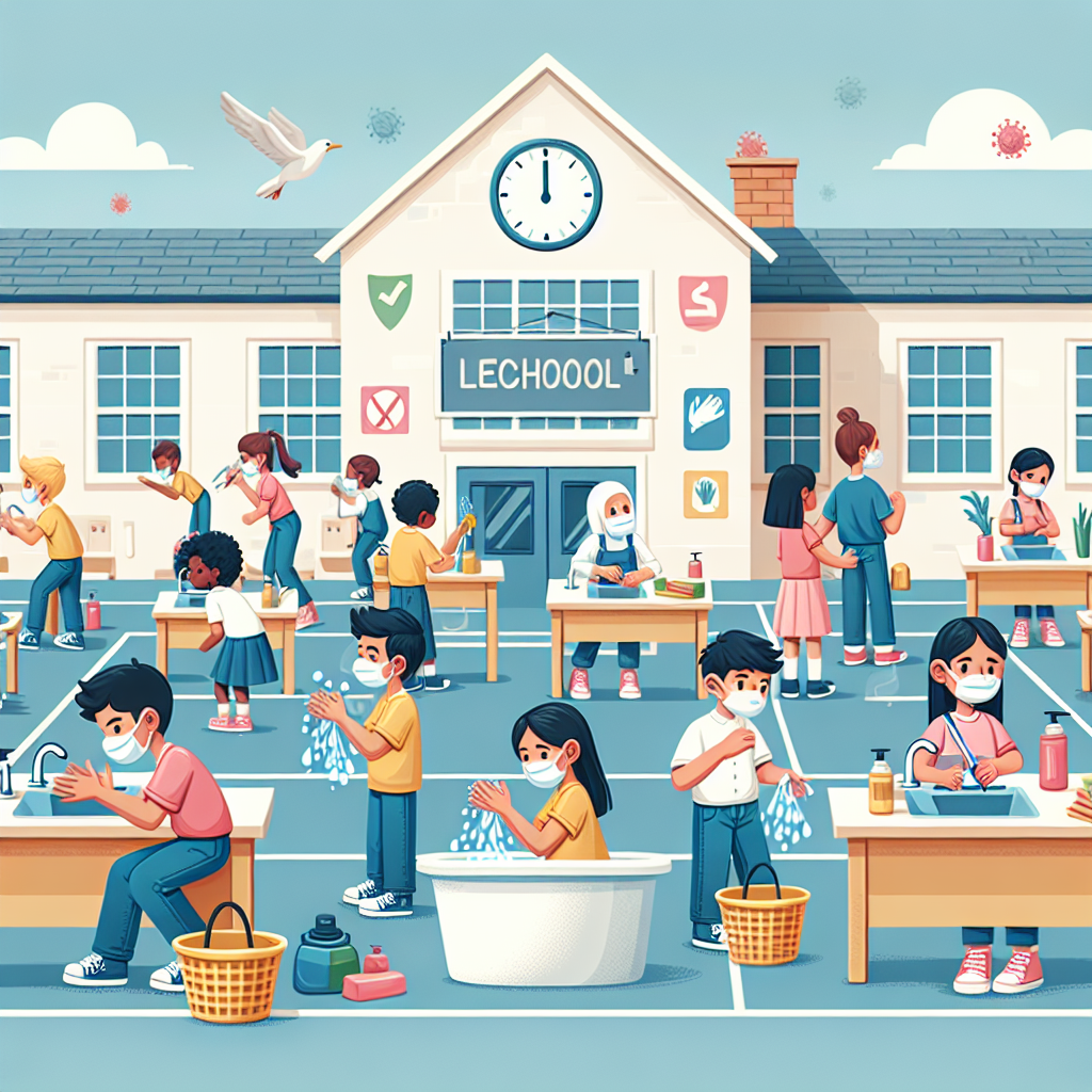 Mendorong Penerapan Poster Perilaku Hidup Bersih dan Sehat di Sekolah