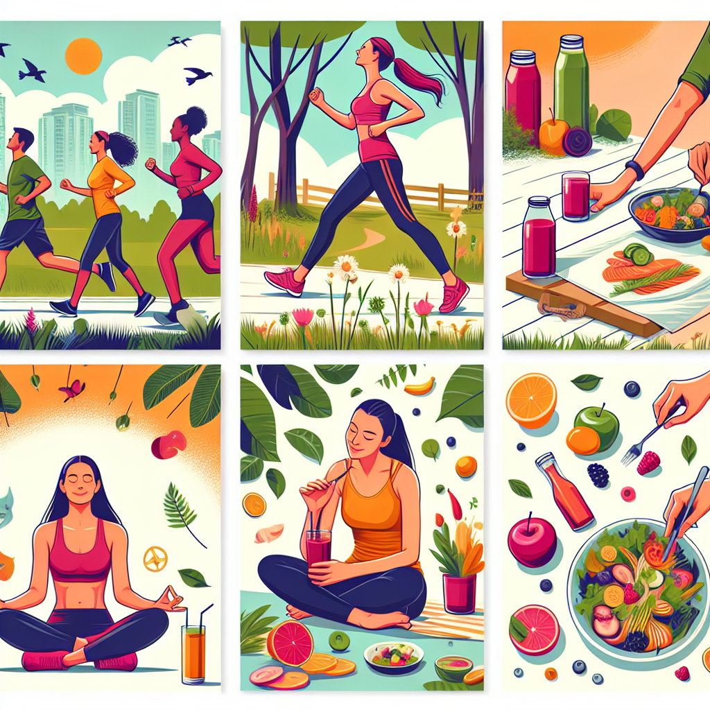Poster Kreatif Gaya Hidup Sehat: Inspirasi Sketsa Mudah Digambar