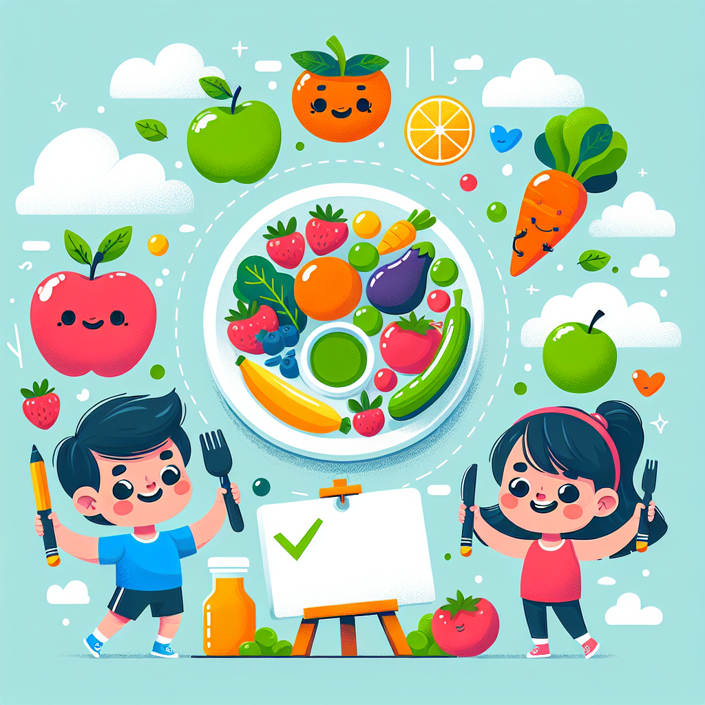 Inspirasi Poster Makanan Sehat yang Mudah Digambar untuk Anak-Anak