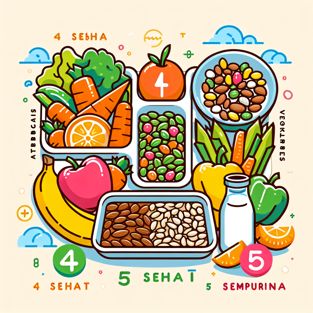 Mengenal Lebih Dekat dengan Konsep Makanan 4 Sehat 5 Sempurna